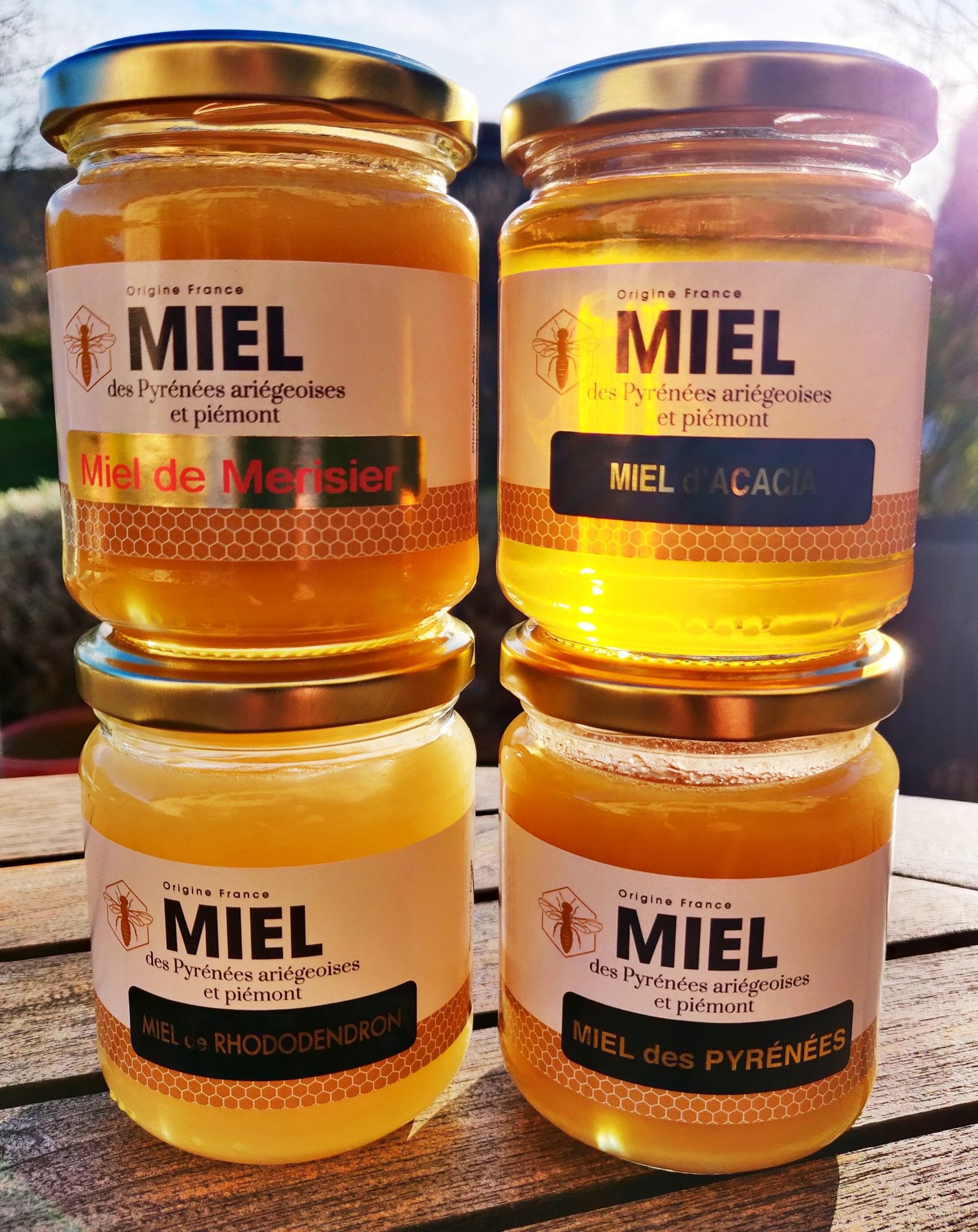 Miels des Pyrénées de l'apiculteur
